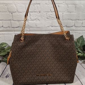 Michael Kors Jet Set Large Chain Shoulder Bag